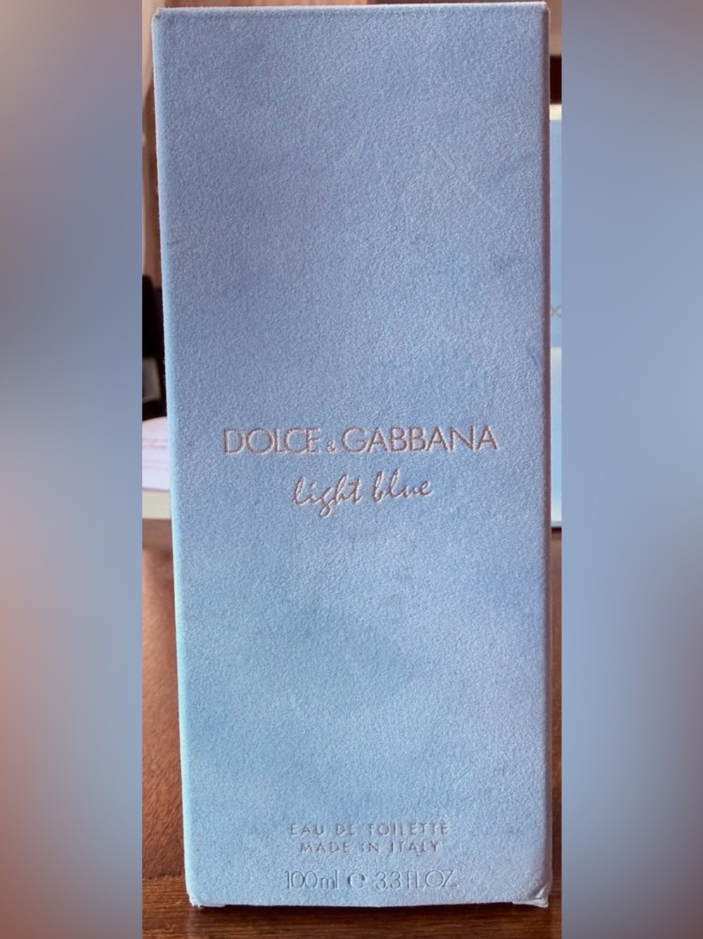 Dolce & Gabbana Light Blue Velvet Light Blue Box 100ml